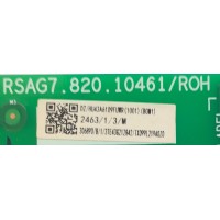 MAIN FUENTE PARA SMART TV HISENSE / NUMERO DE PARTE 306890 / RSAG7.820.10461/ROH / 3TE43G212842 / TX099L219A0Z0 / DISPLAY T430QVN03.7 / NODELO 43R6E3